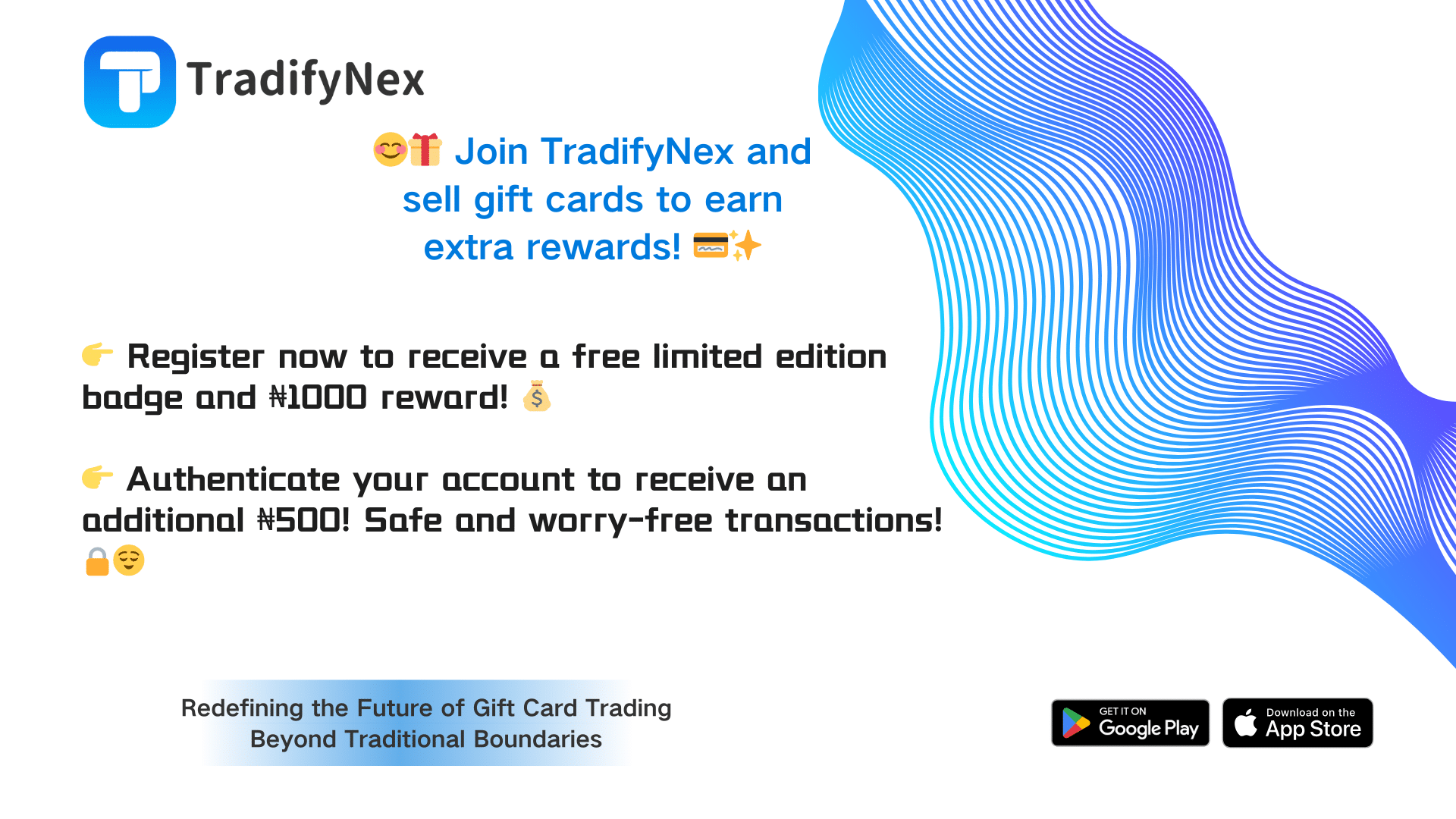 TradifyNex sign up